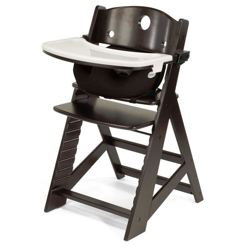 Keekaroo Height Right High Chair & Infant Insert - Espresso/Chocolate - ESP-516-525-CHO