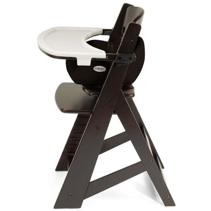 Keekaroo Height Right High Chair & Infant Insert - Espresso/Chocolate - ESP-516-525-CHO