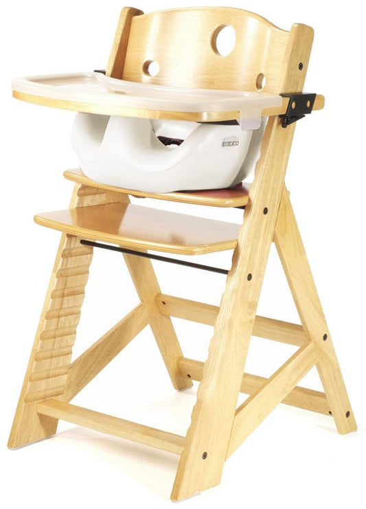 Keekaroo Height Right High Chair & Infant Insert - Natural / Vanilla - 005-51602-VAN
