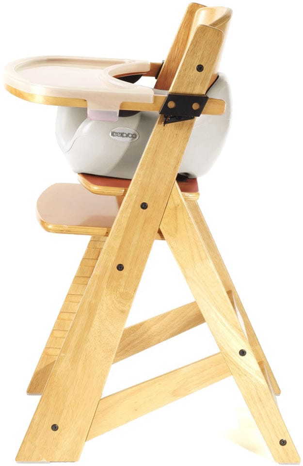 Keekaroo Height Right High Chair & Infant Insert - Natural / Vanilla - 005-51602-VAN