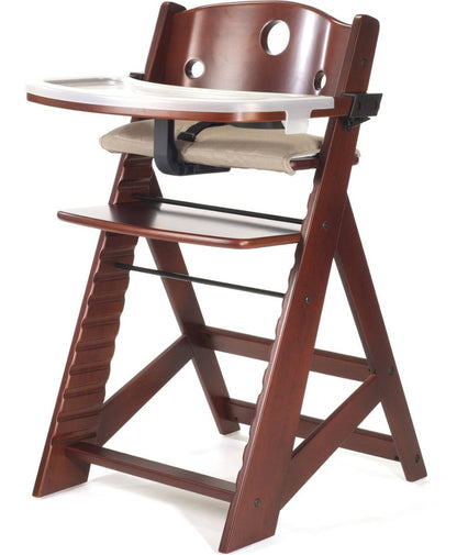 Keekaroo Height Right High Chair with Tray - Mahogany - 0050033KR-0001