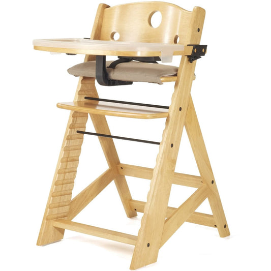 Keekaroo Height Right High Chair with Tray - Natural - 0050032KR-0001