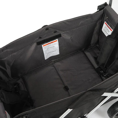 Keenz 7S 2.0 (2 Seater) Stroller Wagon - Black - KEENZ-7S-2.0-BLACK