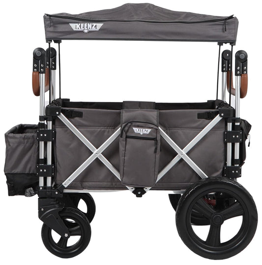 Keenz 7S 2.0 (2 Seater) Stroller Wagon - Grey - KEENZ-7S-2-0-GRAY