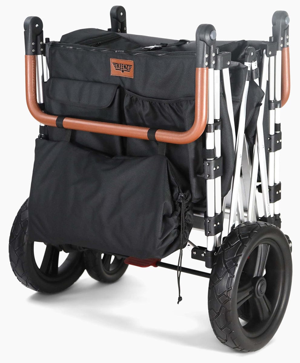 Keenz 7S+ (4 Seater) Stroller Wagon - Black - KEENZ-7SPLUS-BLACK