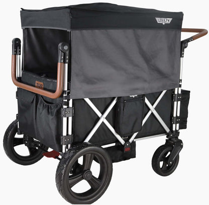 Keenz 7S+ (4 Seater) Stroller Wagon - Black - KEENZ-7SPLUS-BLACK