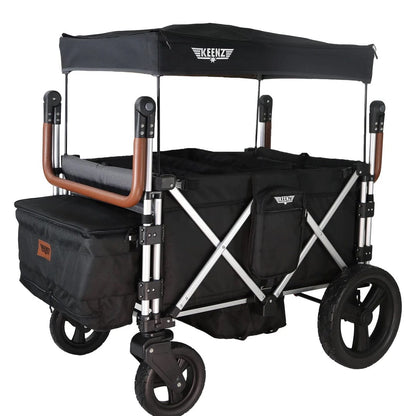 Keenz 7S+ (4 Seater) Stroller Wagon - Black - KEENZ-7SPLUS-BLACK