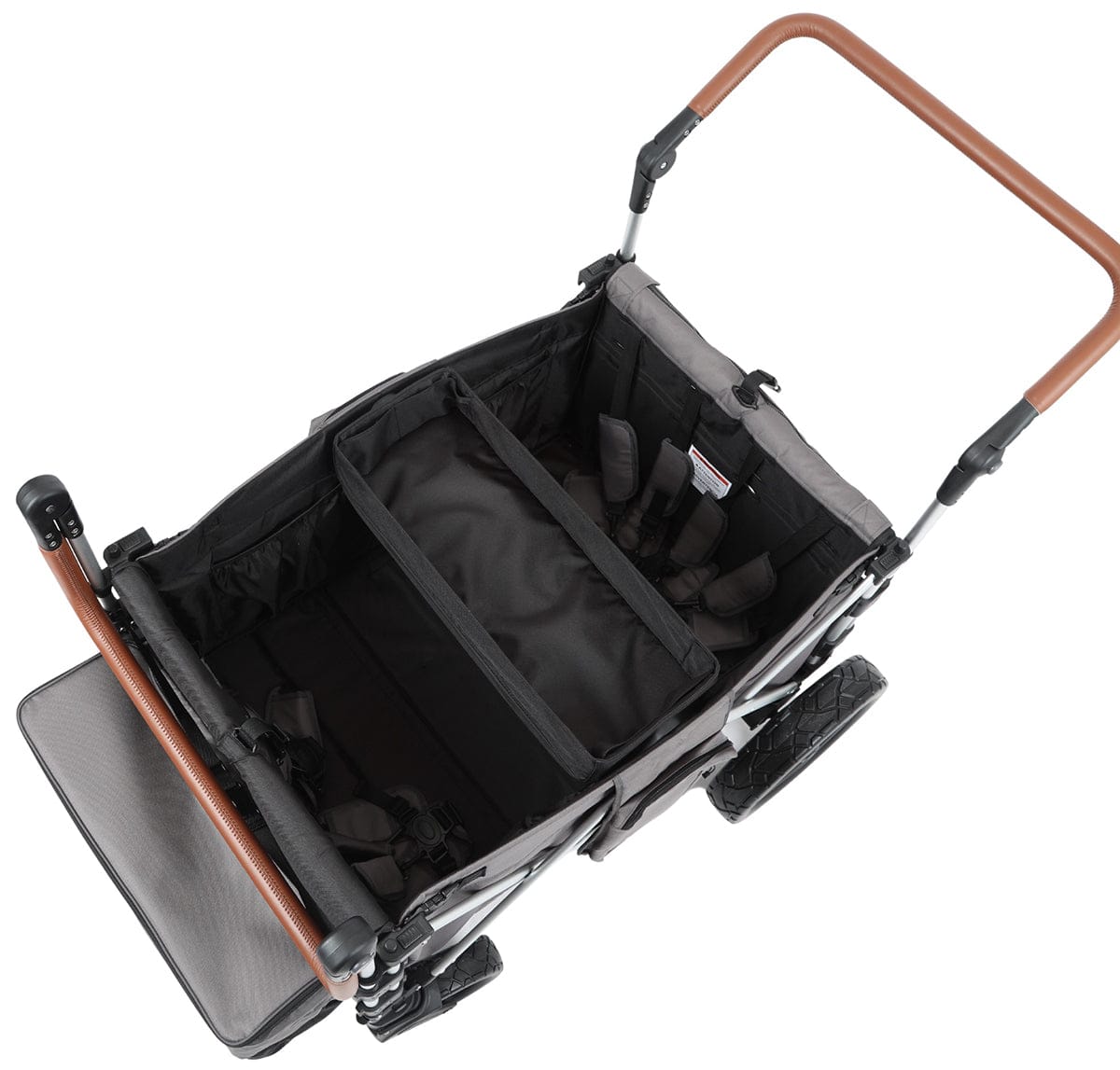 Keenz 7S+ (4 Seater) Stroller Wagon - Grey