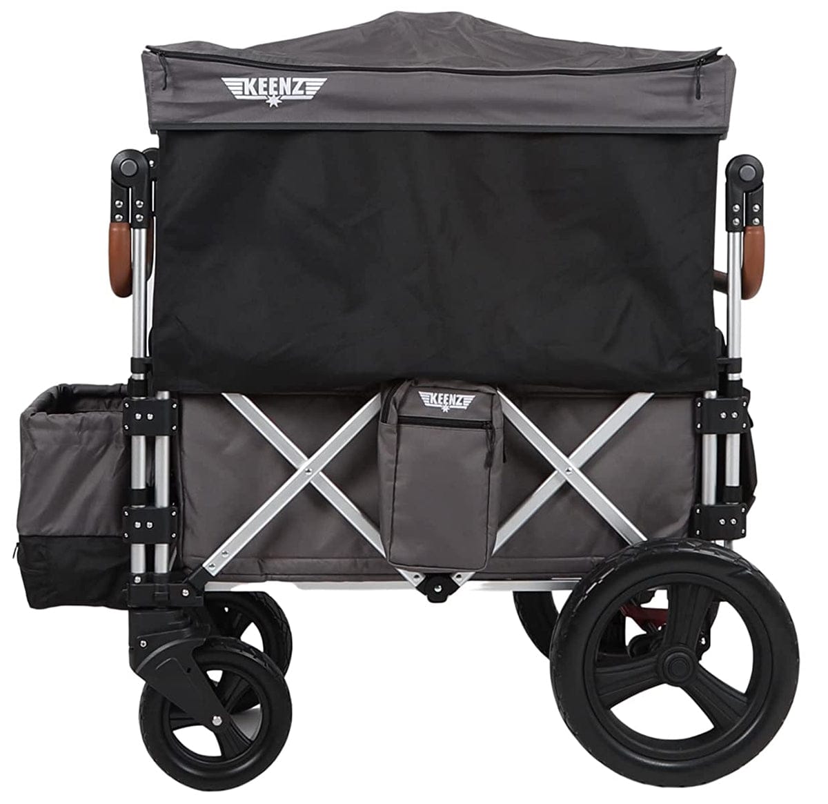 Keenz 7S+ (4 Seater) Stroller Wagon - Grey
