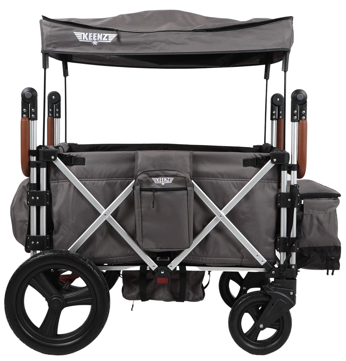Keenz 7S+ (4 Seater) Stroller Wagon - Grey