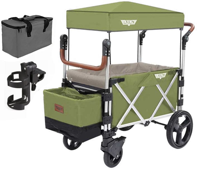 Keenz 7S Stroller Wagon - Green - KEENZ-7SGREEN
