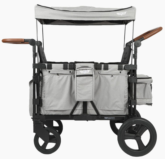 Keenz OPEN BOX XC Luxury Comfort (2 Seater) Stroller Wagon - Smoke - KEENZ-XCWAGON-SMOKE-ob