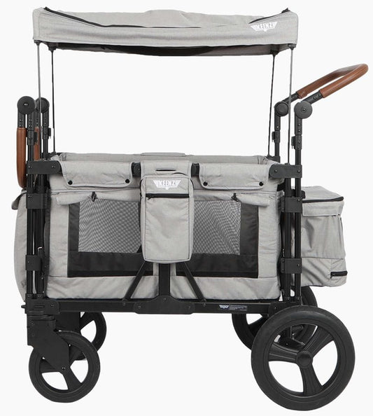 Keenz OPEN BOX XC+ Luxury Comfort (4 Seater) Stroller Wagon - Smoke - KEENZ-XC-PLUS-SMOKE-ob