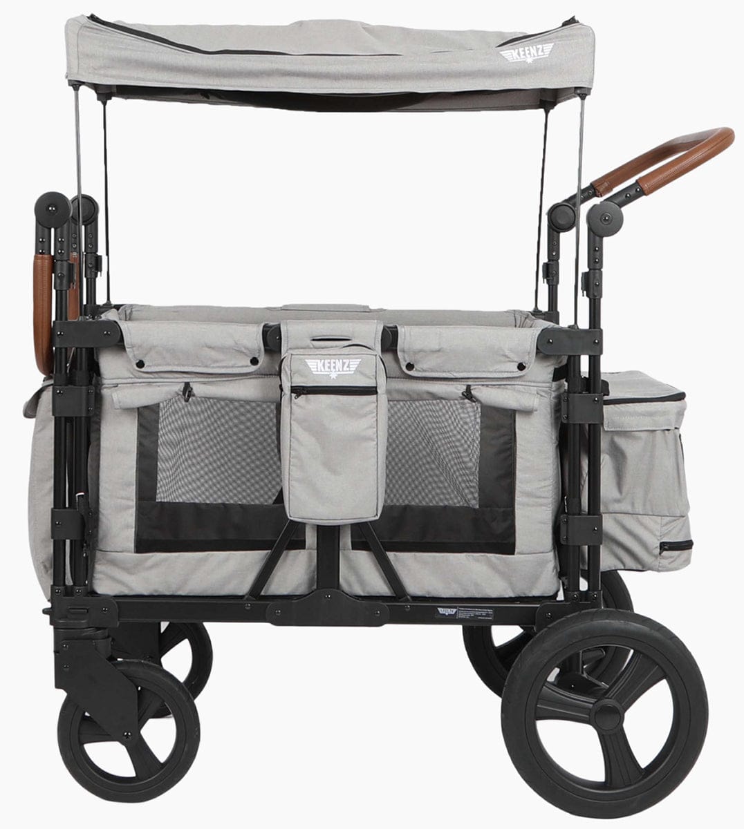 Keenz XC+ Luxury Comfort (4 Seater) Stroller Wagon - Smoke - KEENZ-XC-PLUS-SMOKE