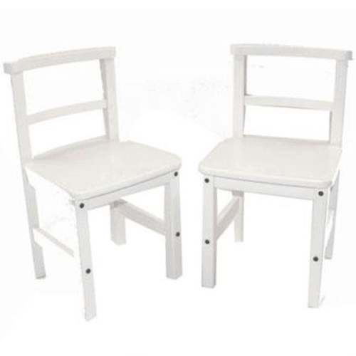 Kettler Beechwood Chair in White - H4028-502