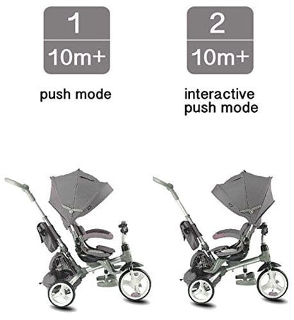 Kettler Kiddi-O 6-in-1 Multi-Trike - Gray