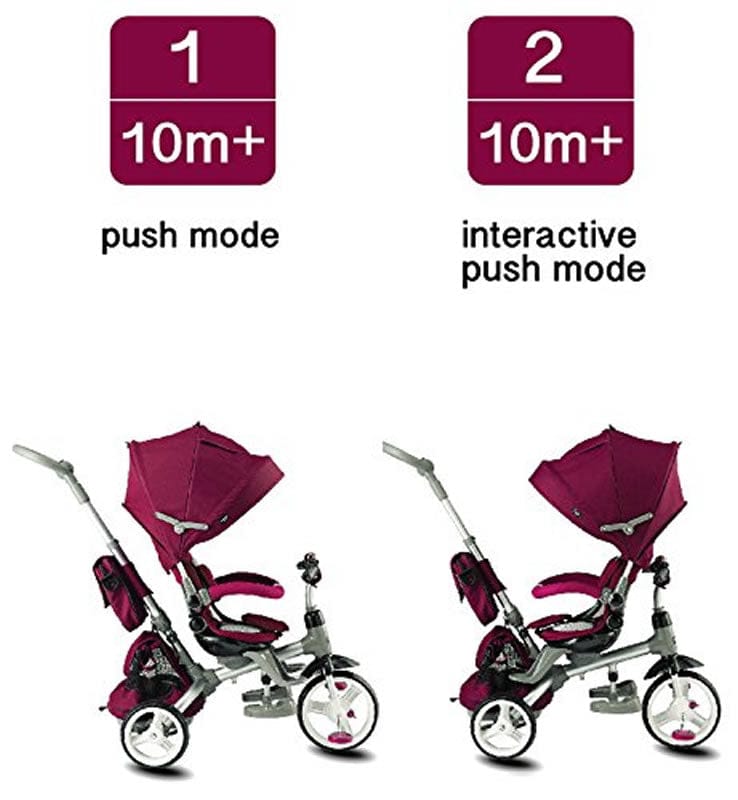 Kettler Kiddi-O 6-In-1 Multi-Trike - Violet