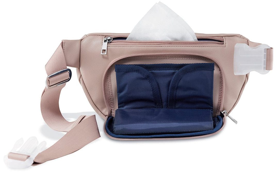 Kibou Diaper Bag Fanny Pack - Blush Pink - KB1000004