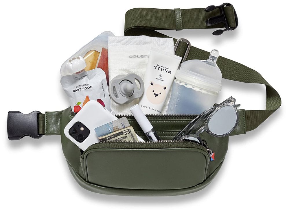 Kibou Diaper Bag Fanny Pack - Olive Green - KB1000005