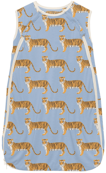 KicKee Pants Light Fill Fluffle Sleeping Bag - Pond Tiger, 0-6 Months - FSB201-5-LI-S23D1-PTGR-06