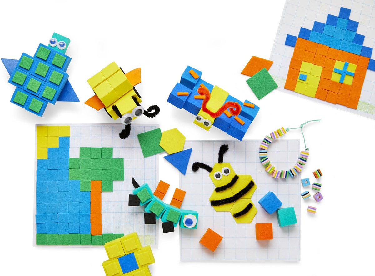 Kid Made Modern 8-Bit Craft Kit - K667