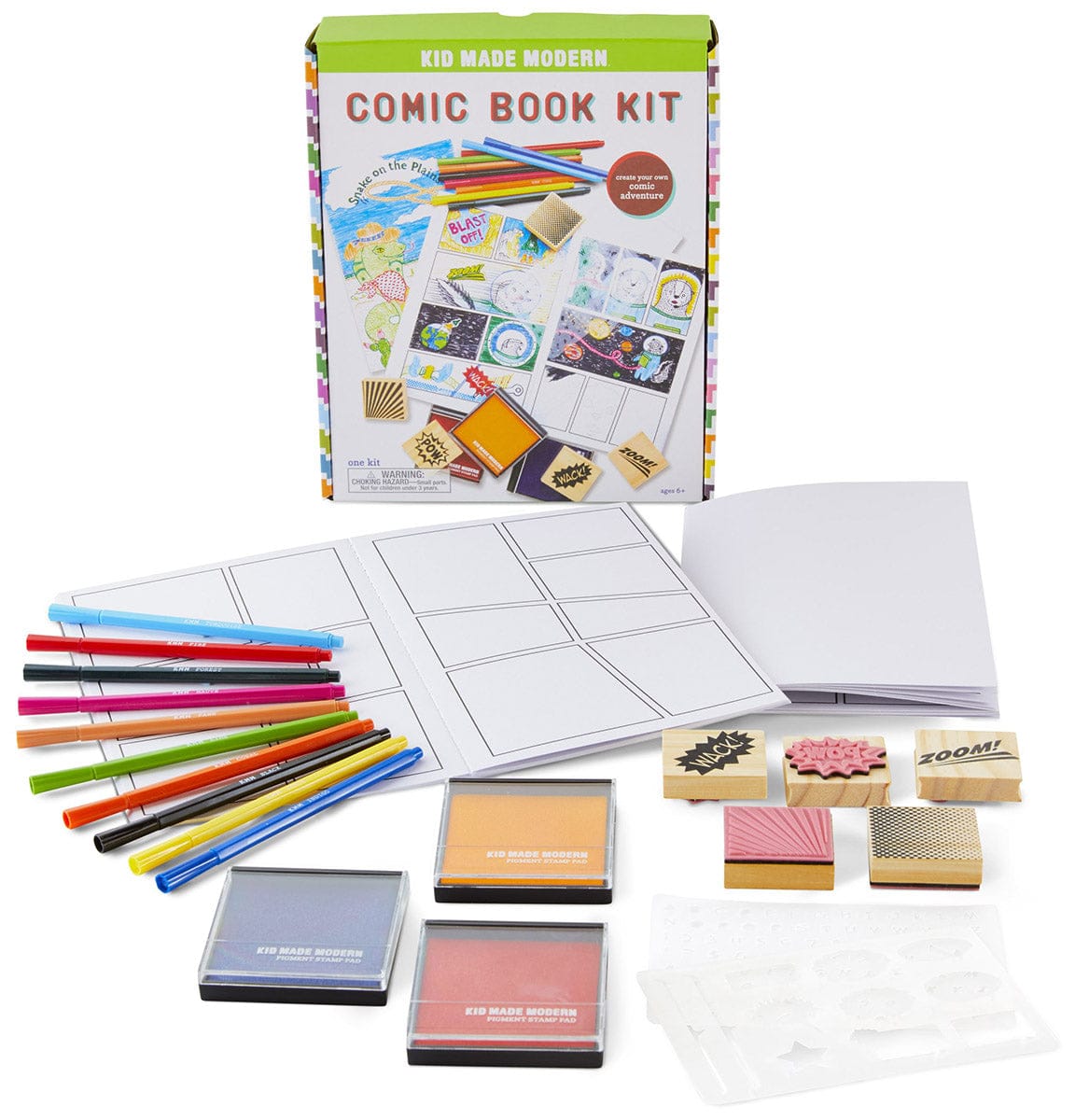 Kid Made Modern Comic Book Kit - K536