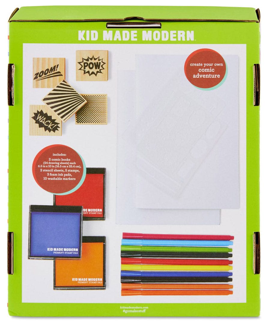 Kid Made Modern Comic Book Kit - K536