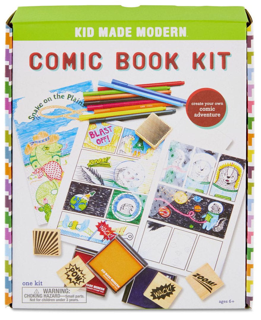 Kid Made Modern Comic Book Kit - K536
