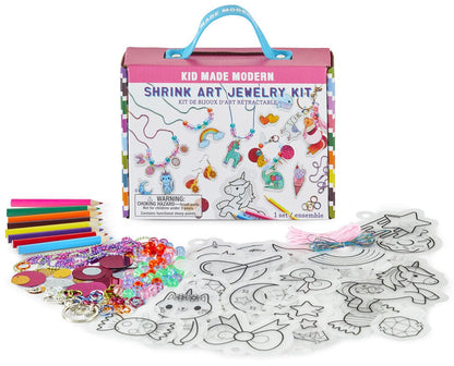 Kid Made Modern Shrink Art Jewelry Kit - K621