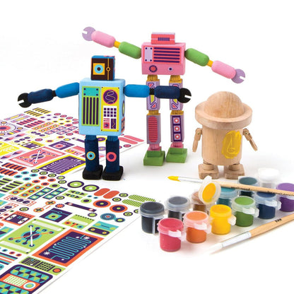 Kid Made Modern Wooden Robot Craft Kit - 8.51224E+11