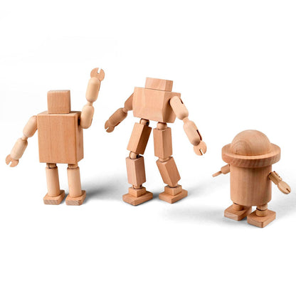 Kid Made Modern Wooden Robot Craft Kit - 8.51224E+11