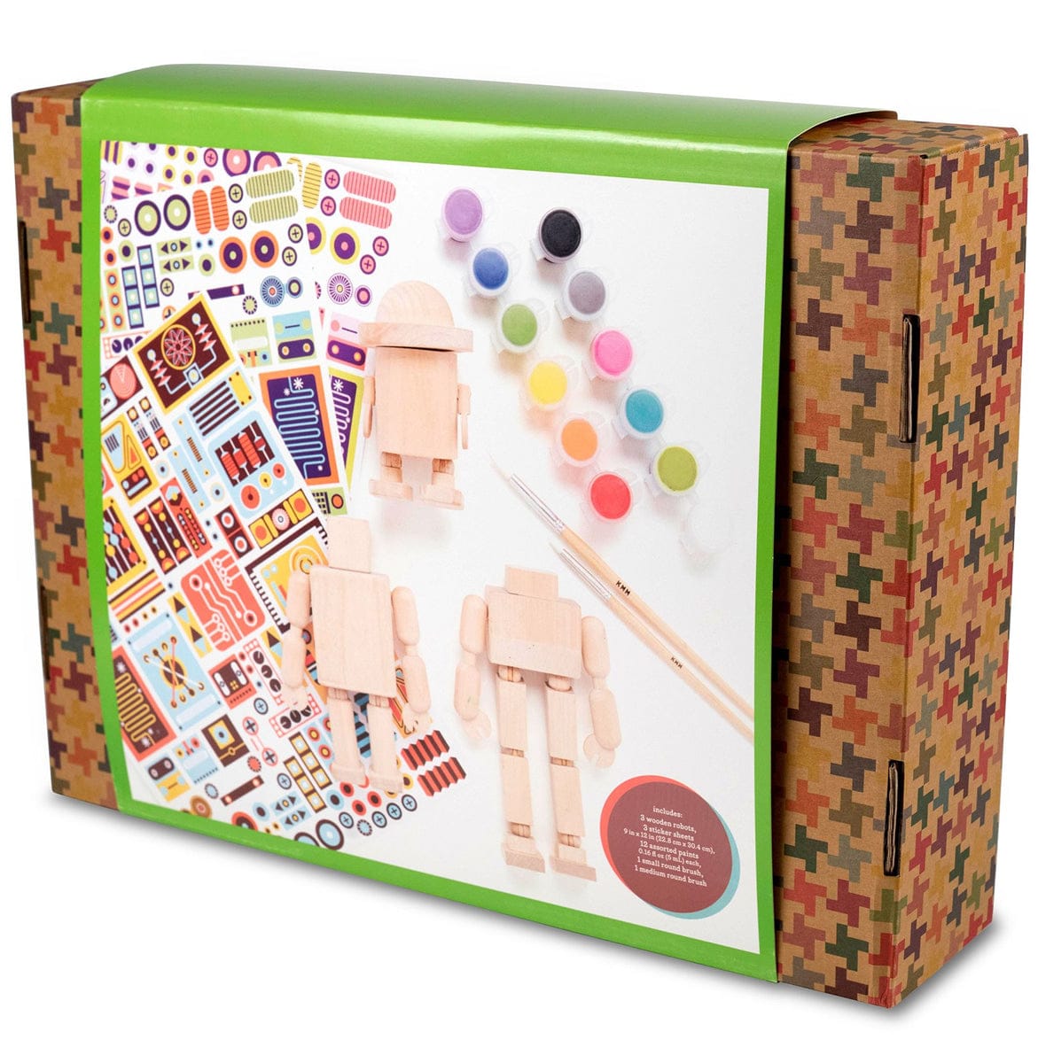 Kid Made Modern Wooden Robot Craft Kit - 8.51224E+11
