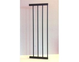 Kidco 10 " Extension for Angle-Mount Safeway Gate in Black - G22-10-Black