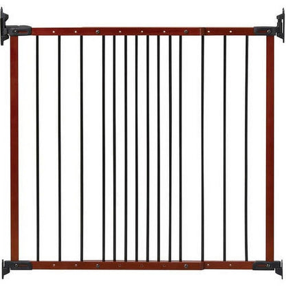 KidCo Angle Mount Designer Safeway Wall Mounted Baby Safety Gate - Cherry - G2401