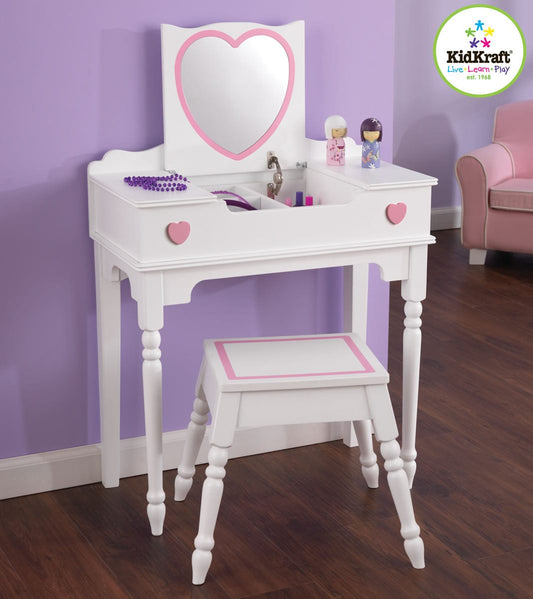 KidKraft My Pretty Vanity with Stool - 13015