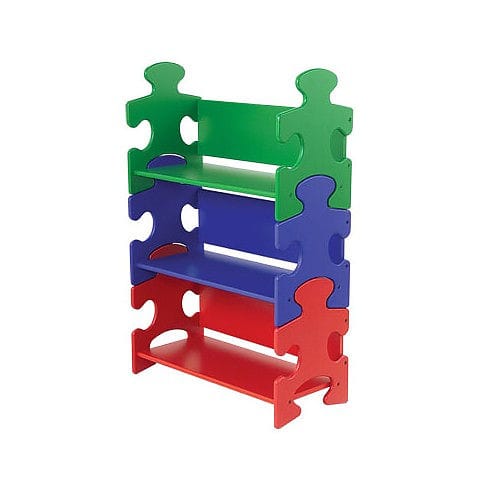 KidKraft Primary Puzzle Bookcase - 14400