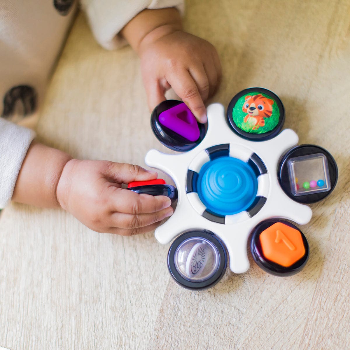 Kids2 Baby Einstein Curiosity Clutch Twist & Pop Rattle Teether Infant Toy - 12491-000-XXX-06