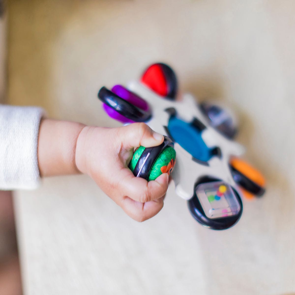 Kids2 Baby Einstein Curiosity Clutch Twist & Pop Rattle Teether Infant Toy - 12491-000-XXX-06
