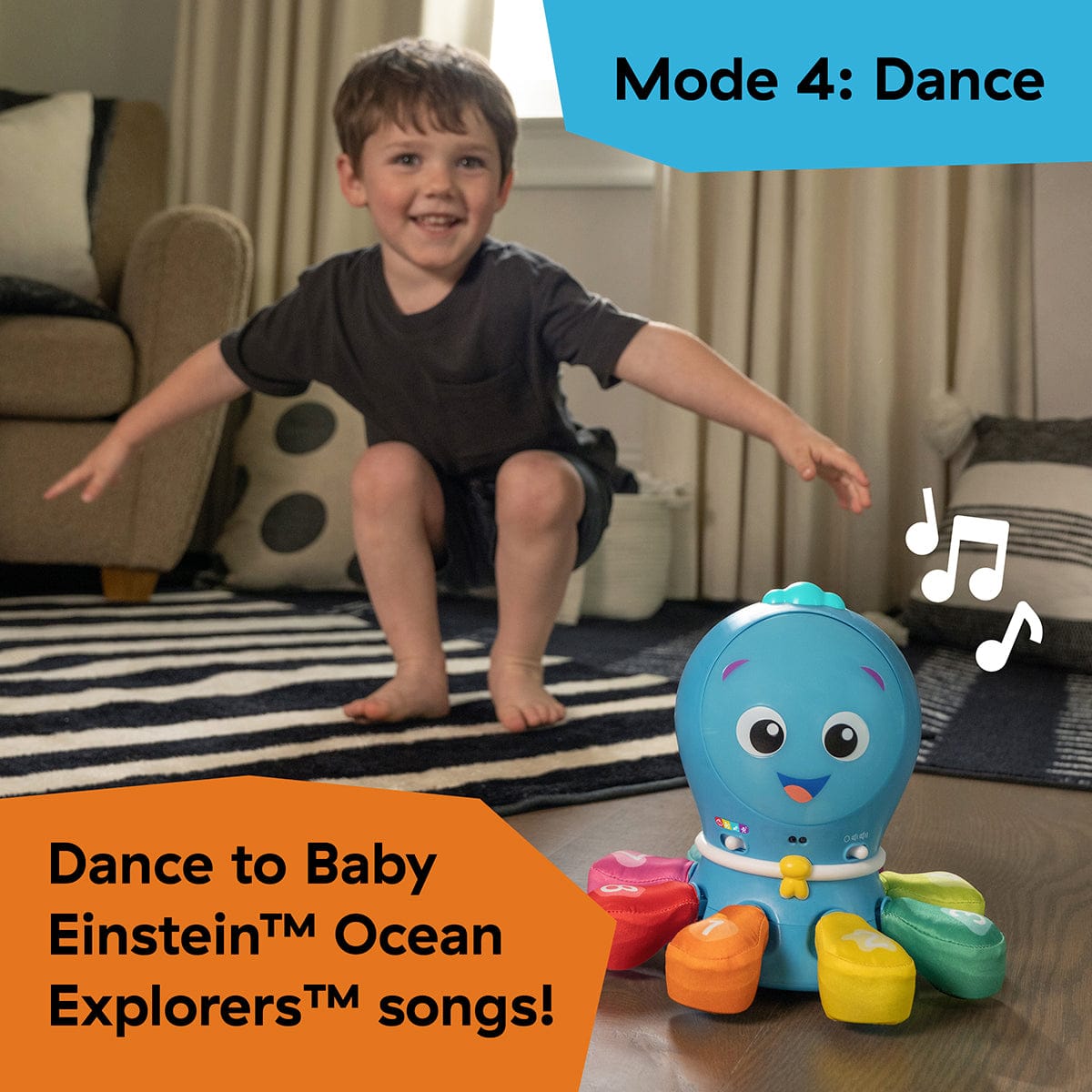 Kids2 Baby Einstein Go Opus Go 4-in-1 Crawl & Chase Pal - 16651-000-000-02