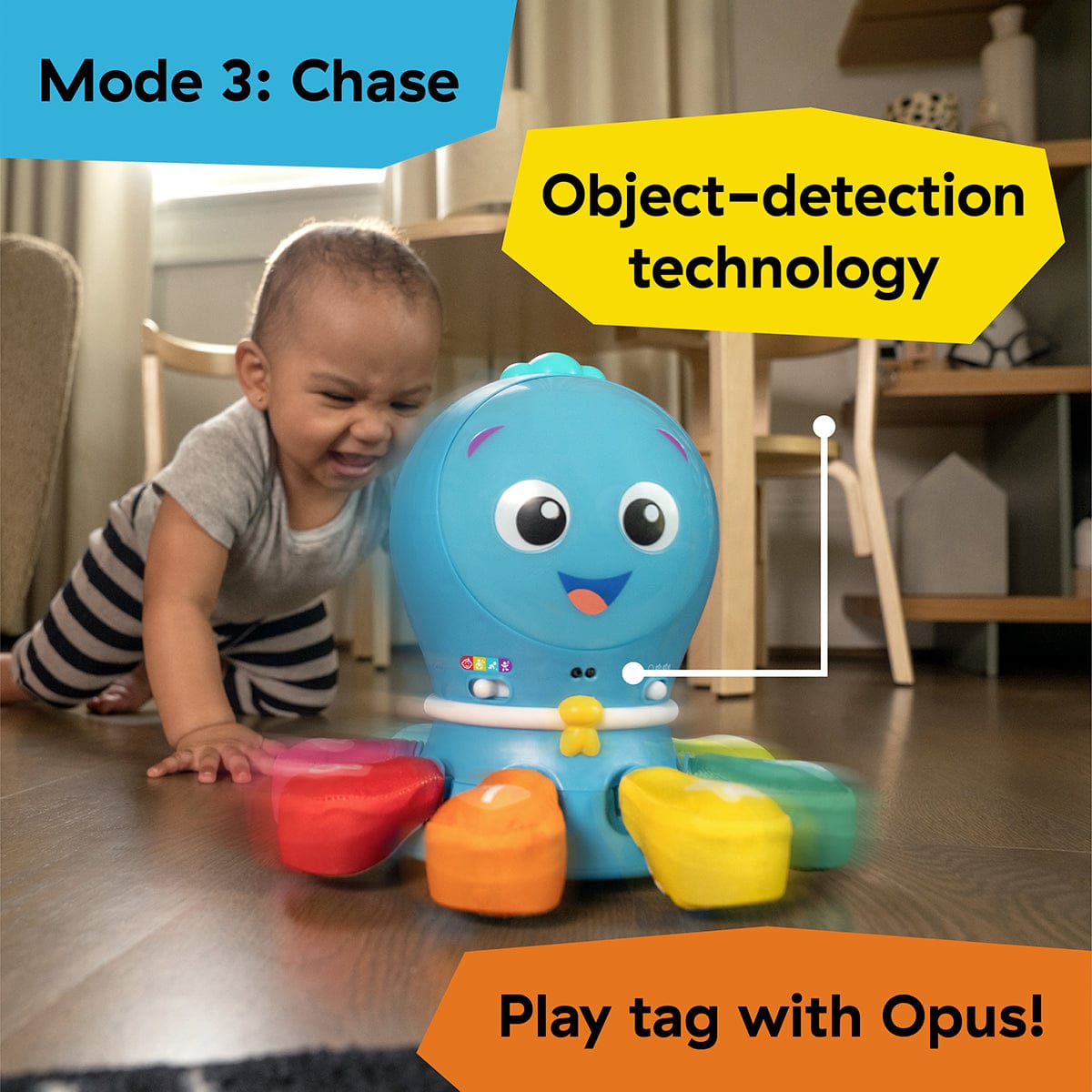 Kids2 Baby Einstein Go Opus Go 4-in-1 Crawl & Chase Pal - 16651-000-000-02