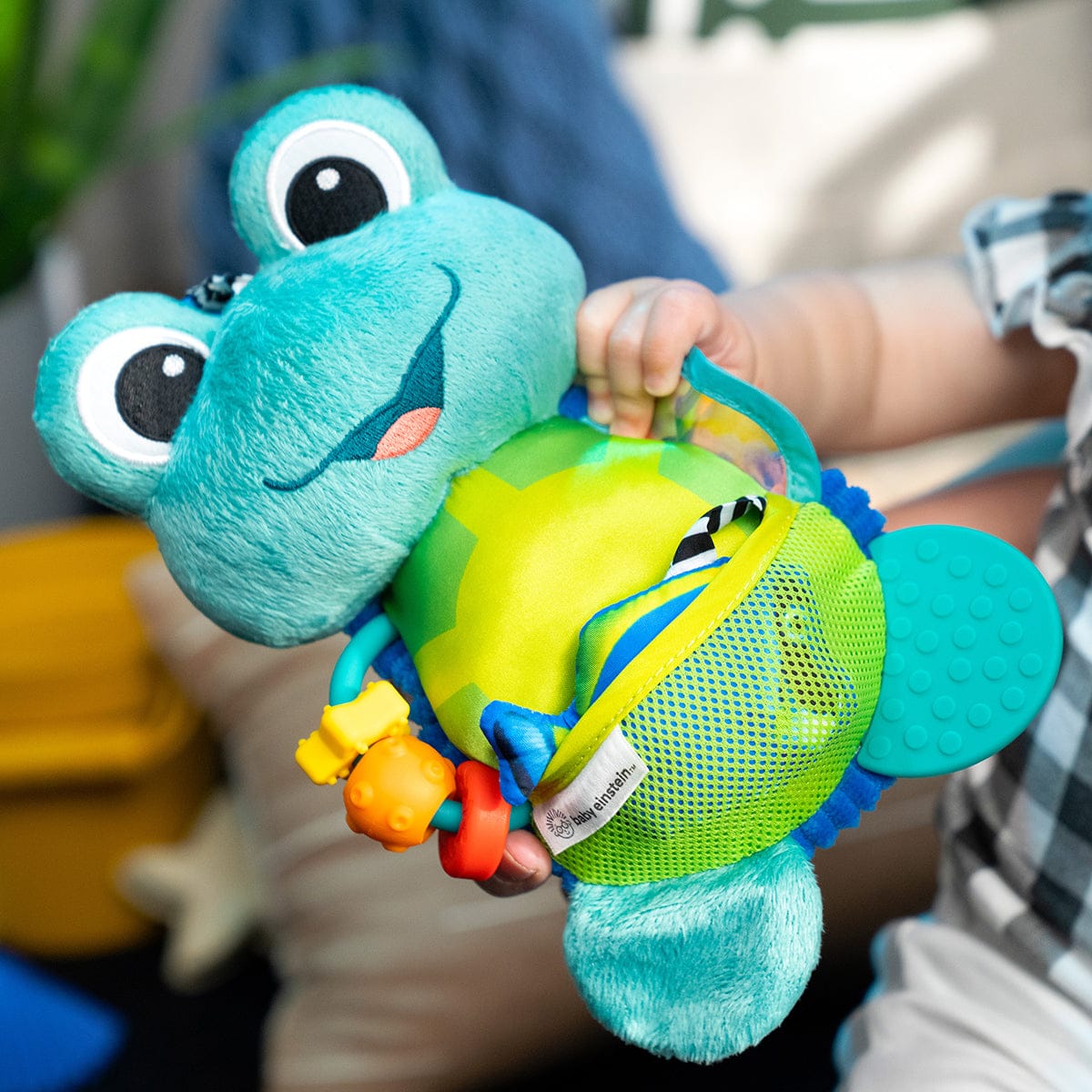Kids2 Baby Einstein Neptune's Sensory Sidekick Activity Plush Toy - 13156-000-000-06
