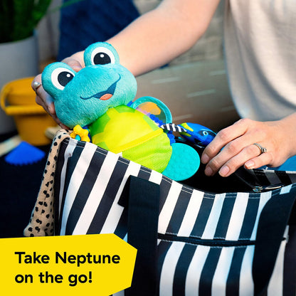Kids2 Baby Einstein Neptune's Sensory Sidekick Activity Plush Toy - 13156-000-000-06