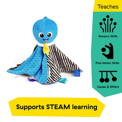 Kids2 Baby Einstein Ocean Explorers Opus Look Sea Listen Soothing Musical Plush Octopus Toy - 12101-000-000-06
