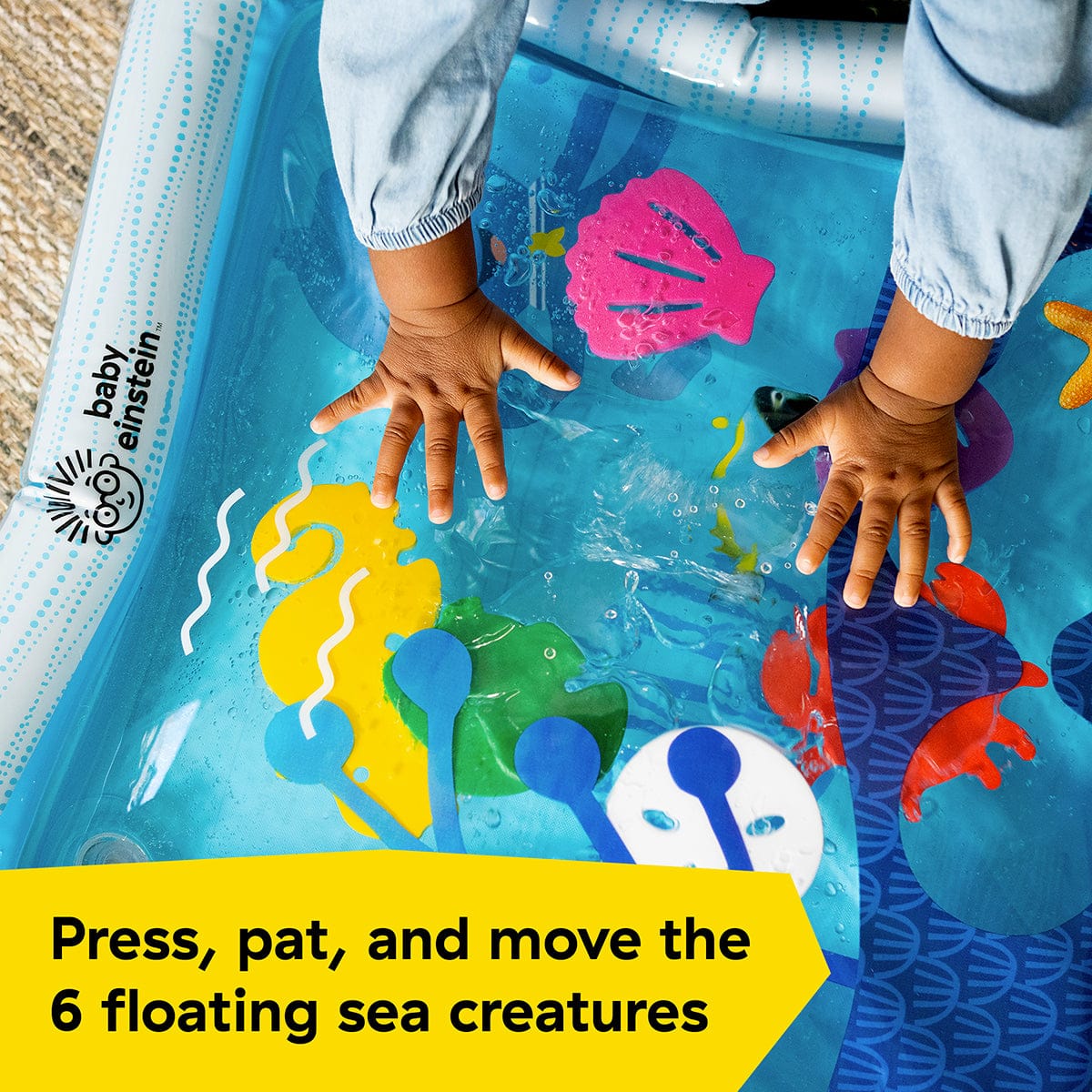 Kids2 Baby Einstein Opus's Ocean of Discovery Tummy Time Water Mat - 12628-000-000-06