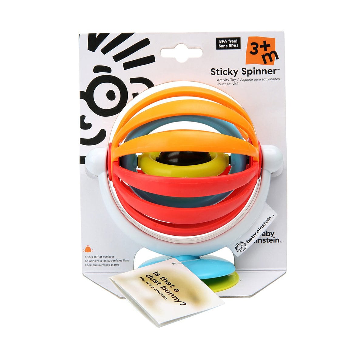 Kids2 Baby Einstein Sticky Spinner Activity & High Chair Toy - 11522-000-00V-06