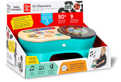 Kids2 Baby Einstein X Hape DJ Discovery Magic Touch Turntable - 16846-000-000-06