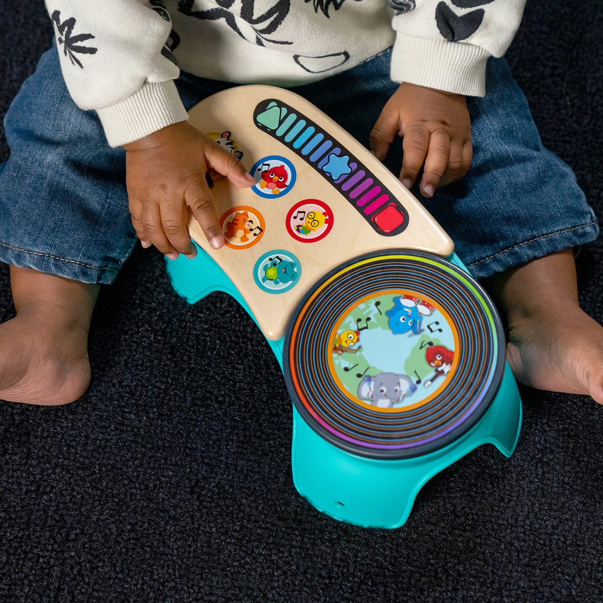 Kids2 Baby Einstein X Hape DJ Discovery Magic Touch Turntable - 16846-000-000-06