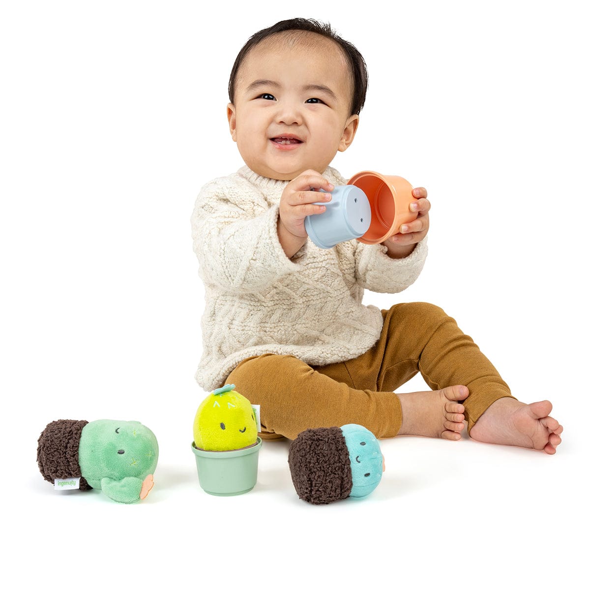Kids2 Ingenuity Calm Springs Nesting Rattles - 13151-000-000-06