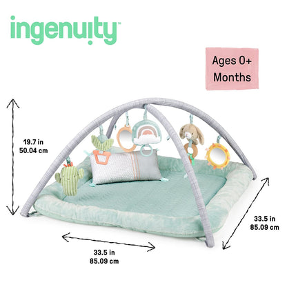 Kids2 Ingenuity Calm Springs Plush Activity Gym - Chic Boutique - 12919-000-000-02