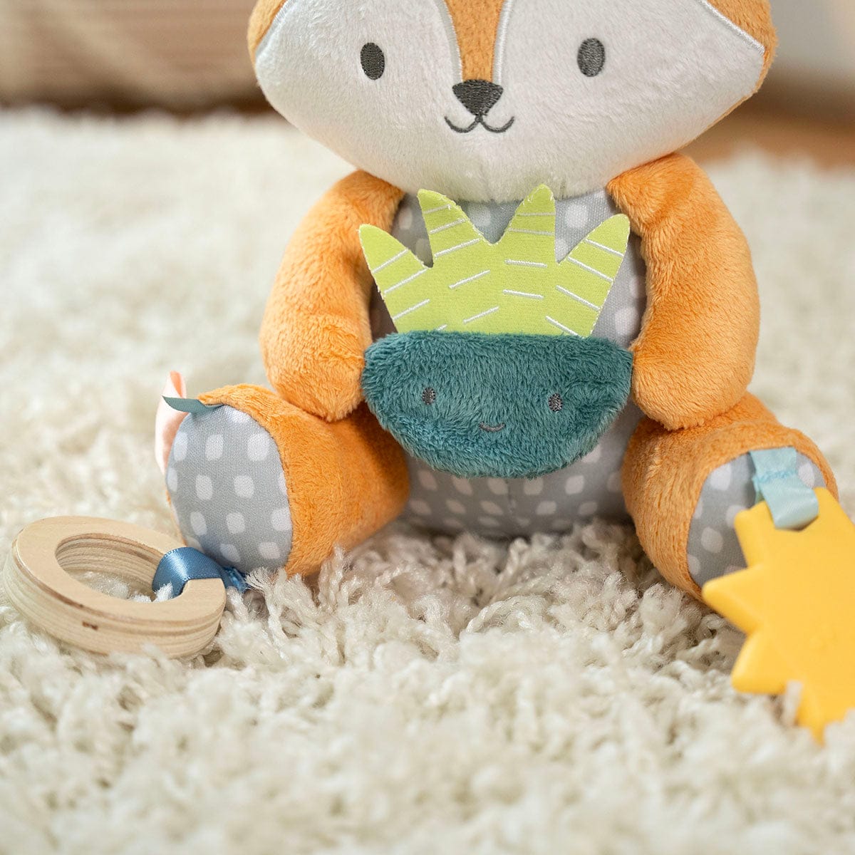 Kids2 Ingenuity Calm Springs Plush Activity Pal - Kitt - 13163-000-000-06